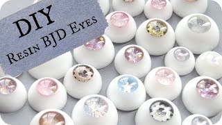 ? DIY BJD Eyes / How to Make Your OWN Resin Doll Eyes!