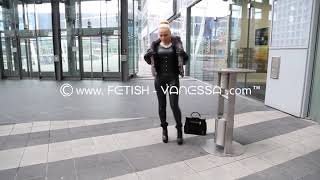 Leder-Leggings von Slinkystylez