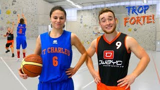 ELLE EST TROP FORTE AU TIR! 1 contre 1