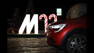 RENAULT ARKANA в новогоднем путешествии по трассе М-11 "НЕВА" из Москвы в Санкт-Петербург и обратно