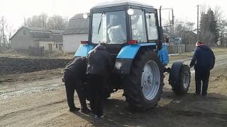 Трактор МТЗ -892.Последний аккорд перед выездом в поле.