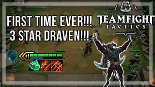 3 STAR DRAVEN - THERE ARE NO BRAKES ON THE PAIN TRAIN!!! - Teamfight Tactics Win!