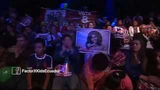 Primera Gala En Vivo | (Programa 7) Factor X Kids Ecuador 2015 Parte 3/8