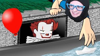 БАБУШКА МАЙНКРАФТЕР ПРОТИВ КЛОУН-ОНО.EXE В MINECRAFT