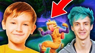 CET ENFANT DE 13 ANS EST LE DEMI-FRERE DE NINJA SUR FORTNITE BATTLE ROYALE !