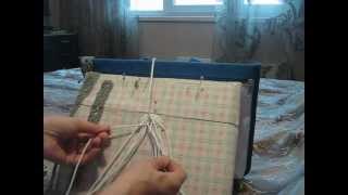 Плетение пояса в технике макраме Урок 2