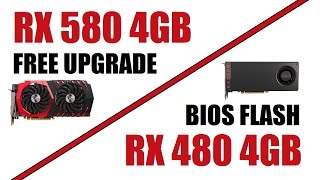 FLASH RX580 4GB BIOS TO RX480 4GB PART 2 ( BIOS LINK IN THE DESCRIPTION)