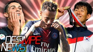 Neymar mita na França, Son livre do exército e CR7 Jr artilheiro