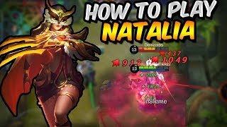 THIS IS HOW YOU SHOULD PLAY NATALIA! FREE WINS GUARANTEED! - MOBILE LEGENDS