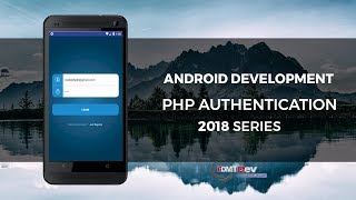 Android Development Tutorial - Authentication with PHP WebService part 1