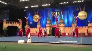 2015 University of Alabama Cheerleaders CO-ED Winning Performance National CheerleadIng Championship