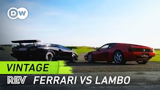 Ferrari Testarossa vs. Lamborghini Countach | Drive it!