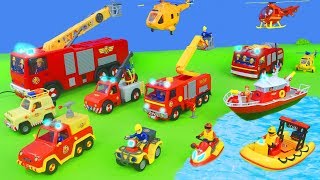 Le Pompier Sam jouets - Camion de pompier jouets - Véhicules - Fireman Sam toys