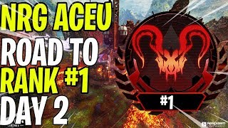 NRG ACEU - ROAD TO RANK #1 DAY2-  R-99 & PEACEKEPEER - Apex Daily Moments & Funny Moments #72