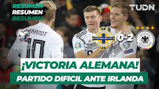 Resumen y Goles Irlanda del Norte 0 - 2 Alemania | Eliminatorias - EURO 2020 - Jornada 6 | TUDN