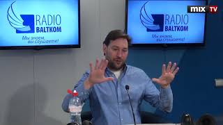 Пластический гример Роман Кабошко в программе "Личное утро" #MIXTV