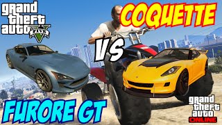 GTA 5 - Furore GT Vs Coquette | #100 (GTA V)