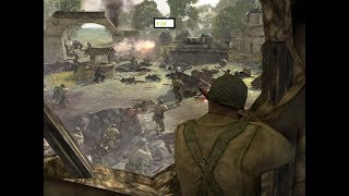 Прохождение Company of Heroes (Высадка в Нормандии) #14 *Удержание Мортэна* (16+).