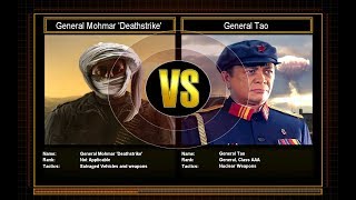 Shockwave Challenge Mode: General Mohmar Deathstrike vs General Tao
