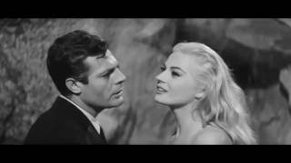 La Dolce Vita - Anita Ekberg et Marcello Mastroianni La fontaine de Trevi (Rome)