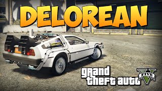 GTA 5 Mods : Delorean - МАШИНА БУДУЩЕГО