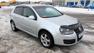 2008 Фольксваген Гольф Mk5. Обзор (интерьер, экстерьер, двигатель).