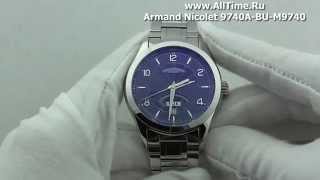 Обзор. Мужские наручные часы Armand Nicolet 9740A-BU-M9740