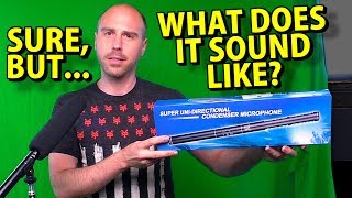 Bestshoot Uni-Directional Condenser Microphone | Amazon's $23 Boom Mic 2019