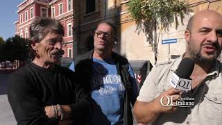 Messaggio a reti unificate di Gino e Michele gli svuotacantine: "Non si butta la roba in campagna"