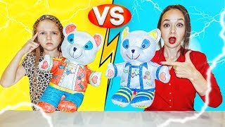 ТЕЛЕПАТИЯ 3 МАРКЕРА ЧЕЛЛЕНДЖ ! ВАЛЕНСИЯ VS МАМА ! КОМУ ДОСТАНЕТСЯ ПРИЗ ? Valensia Lucky ?