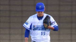 横浜DeNAベイスターズ2軍　1回表　井納翔一投手の投球風景20190810平塚球場
