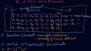 D Block Elements INTRODUCTION | Class 12 Chemistry The d and f Block Elements