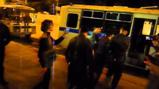 Задержание Дарьи Гладских 10.06.2012 на Петровке 38