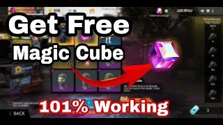 How To Get Free Magic Cube In Free Fire|| 101% Working tricks .