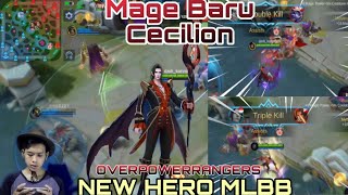 Hero Baru Cecilion - Mage ter sakit sepanjang jalan tol Advance server(Mobile Legends)