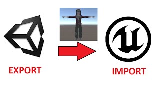 Export a character (any asset ) from Unity to Unreal 4