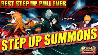 Bleach Brave Souls STEP UP DOUBLE ACCOUNT SUMMONS BEST PULL EVER?!! (JP)