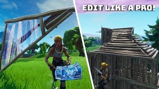 Learn to EDIT like a PRO - (Fortnite Battle Royale!)