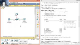 6.3.3.6 - 5.1.3.6 Packet Tracer - Configuring Router-on-a-Stick Inter-VLAN Routing