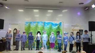 (Лицей 17 - 1Б) "Сказка про козла" 18.05.2016