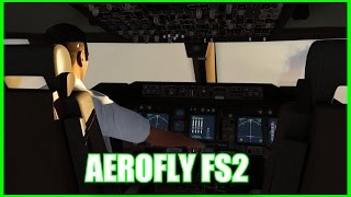 AEROFLY FS2 - 747 LANDING! [ULTRA SETTINGS]