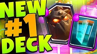 NEW #1 DECK IN THE WORLD in CLASH ROYALE is CRAZY!