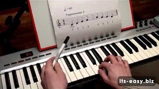 Фортепиано для начинающих - Чтение нот