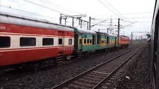 Parallel Chasing HOWRAH YUVA Express at Speed || Dankuni Local || INDIAN RAILWAYS