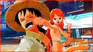 Nami Punches Luffy | One Piece World Seeker Game