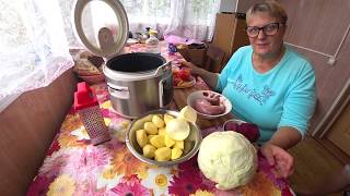 Борщ без заморочек в мультиварке / Готовим на море