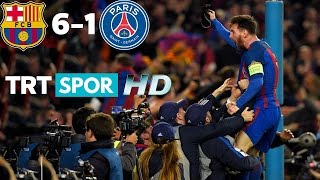 Барселона - ПСЖ 6:1 ОБЗОР МАТЧА HD.Лига Чемпионов, 1/8 финала.
