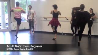 Adult JAZZ Class Beginner - IMPETU Dance Center