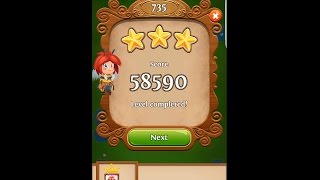 Blossom Blast Saga Level 735