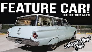 1963 Ford Falcon Wagon - feature car Aussie shed talk.